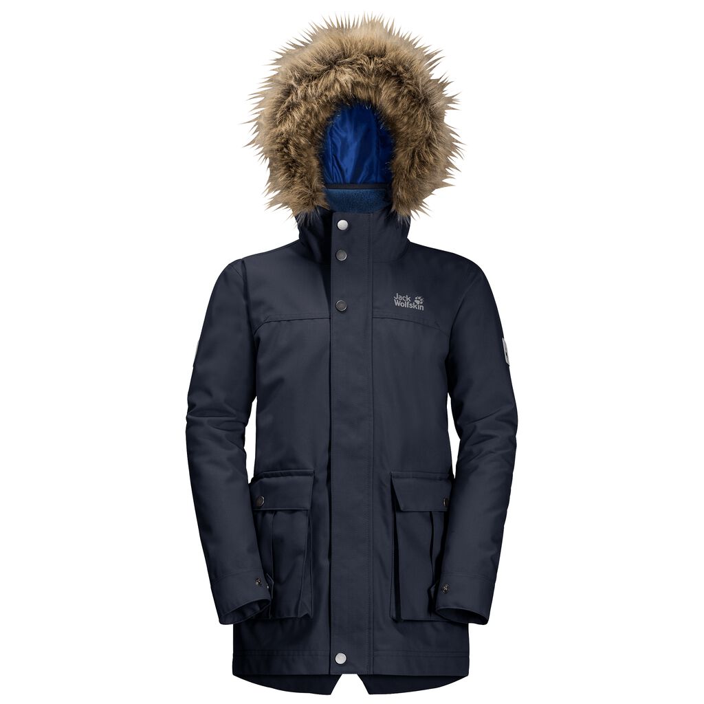 Jack Wolfskin B ELK ISLAND Vestes Enfant Bleu - TAYHJGP-79